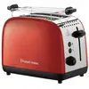 Image de Grille-pain Russell Hobbs 26551-56 Rouge Inox 2 fentes 1600W réglage brunissage