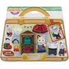 Image de Jeux d'imitation malette mode Epoch D Enfance Chat Bicolore Sylvanian 22x5x27,5 cm