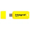 Image de Clé USB Integral Neon-C 128GB USB-C 150MB/s Noire avec capuchon