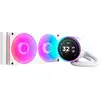 Image de Kit de refroidissement liquide NZXT Kraken Elite 240 RGB avec écran IPS 240 mm (blanc)