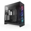 Image de NZXT H9 Flow RGB, Midi Tower, PC, Negro, ATX, EATX, micro ATX, 16,5 cm