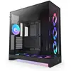 Image de NZXT H9 Flow RGB+, Midi Tower, PC, Noir, ATX, EATX, micro ATX, Mini-ITX