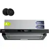Image de Campana extractora Ciarra AWB6909A Recirculation 60cm 580m3/h Noir