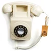 Image de Téléphone fixe mural rétro ivoire GPO 746