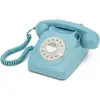 Image de GPO 746 Téléphone Fixe Rétro Rotatif Bleu