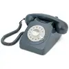 Image de GPO 746 Téléphone Fixe Rotatif Rétro Gris