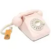 Image de GPO 746 Téléphone Fixe Rétro Rotatif Rose