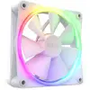 Image de Ventilateur supplémentaire NZXT F120 RGB blanc 120 mm PWM 18 LED RGB Sync NZXT CAM