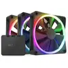 Image de VENTILATEUR DE BOÎTIER NZXT 120 MM AER RGB 3 TRIPLE NOIR RF-R12TF-B1