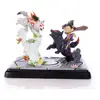 Image de Figurine First 4 Figures Okamiden Chibiterasu Vs. Dark Chibiterasu & Possessed Kuni 33 cm