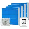 Image de Pack de rechange MEACO Armin 680ml 4 coussinets évaporation Silvertex
