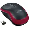 Image de Logitech M185 Ratón Inalámbrico 1000DPI Rojo