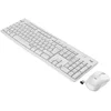 Image de Logitech MK295 Silent Wireless Combo clavier Souris incluse Bureau RF sans fil AZERTY Français Blanc