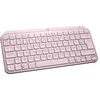 Image de Clavier sans fil Logitech MX Keys Mini AZERTY rétroéclairé Rose