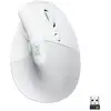 Image de Souris verticale sans fil Logitech Lift pour droitier 4000 DPI Blanc