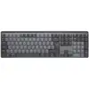 Image de Logitech MX Mechanical clavier Bureau RF sans fil + Bluetooth AZERTY Français Graphite, Gris