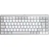 Image de Logitech MX Mini Mechanical for Mac clavier Bureau Bluetooth AZERTY Français Gris, Blanc