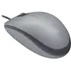 Image de Souris filaire Logitech 1000 DPI silencieuse ambidextre graphite avec roulettes silencieuses