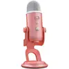 Image de Blue Mic Yeti pour The Aurora Collection Microphone USB multi-motifs haut de gamme avec Blue VO!CE Rose