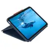 Image de Clavier Logitech Rugged Combo 4 AZERTY bleu avec trackpad et protection robuste