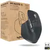 Image de Souris sans fil Logitech Mx Master 3s avec technologie Darkfield pour une précision maximale. 7 boutons programmables, connectivité Bluetooth et batterie rechargeable.