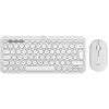 Image de Clavier Logitech Pebble 2 Combo AZERTY compact blanc avec souris silencieuse