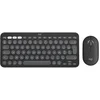 Image de Clavier Logitech Pebble 2 Combo Mac AZERTY Français Graphite sans fil