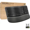 Image de Clavier Logitech Ergo Series Wave Keys AZERTY Belge sans fil ergonomique