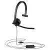 Image de Casque Mono Filaire Logitech H570e USB avec Micro antibruit pour Bureaux Noir