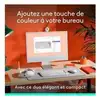 Image de Clavier Logitech Pop Icon Combo Bluetooth Blanc AZERTY avec Souris