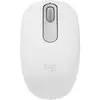 Image de Souris Logitech M196 Bluetooth 1000 DPI Blanc Ambidextre Plastique Recyclé