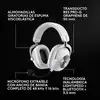 Image de Casque Logitech G PRO X3 LIGHTSPEED sans fil Bluetooth USB 3,5 mm Gaming Blanc