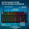 Image de Clavier Logitech G316 X 75% avec écran LED, switches tactiles interchangeables et RGB LIGHTSYNC