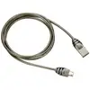 Image de Canyon CNS-USBM5DG Câble MicroUSB vers USB Mâle/Mâle 1 m Gris Métallisé