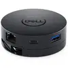 Image de DELL DA300 Avec fil USB 3.2 Gen 2 (3.1 Gen 2) Type-C Noir