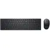 Image de Dell Pro KM5221W - Ensemble clavier et souris - sans fil - 2,4 GHz - Français canadien - noir - pour Precision 7560; XPS13 9310, 15 9510