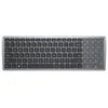 Image de DELL KB740 clavier Bureau RF sans fil + Bluetooth AZERTY Français Gris, Noir