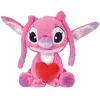 Image de Peluche Simba Disney Stitch Angel heart 25 cm