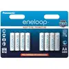 Image de Panasonic Eneloop Pack de 8 Piles AA Rechargeables 1900mAh