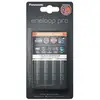 Image de Chargeur de piles Panasonic K-KJ55HCD40E AA AAA 4 batteries incluses noir