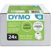 Image de Étiquettes DYMO LabelWriter 36 x 89 mm 24 rouleaux 6240 étiquettes autoadhésives
