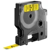 Image de DYMO D1 - Standard Étiquettes - Noir sur jaune - 9mm x 7m
