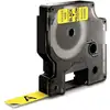 Image de Étiquettes polyester noir sur jaune Dymo 12mm x 7m compatibles LabelManager/LabelWriter 450 DUO