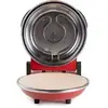 Image de Four à pizza Domo Do9284pz 1200W pierre céramique 32 cm rouge