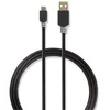 Image de Câble USB Nedis CCBW60500AT10 1 m USB-A vers micro-USB B antracite