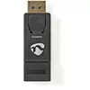 Image de Adaptateur Nedis CCBW37915AT DisplayPort mâle HDMI mâle Finition anthracite