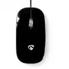 Image de Souris Nedis MSWD200BK Filaire 1000 dpi Noir Ambidextre