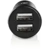 Image de Chargeur Voiture Nedis CCHAU480ABK 2 Ports USB-A Noir