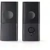 Image de Haut-parleurs Nedis 2.0 USB 18W compacts pour PC finition noire