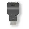 Image de Adaptateur Nedis CCGB37935BK DisplayPort vers VGA, contacts nickelés, noir